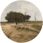 cirkel heide schapen