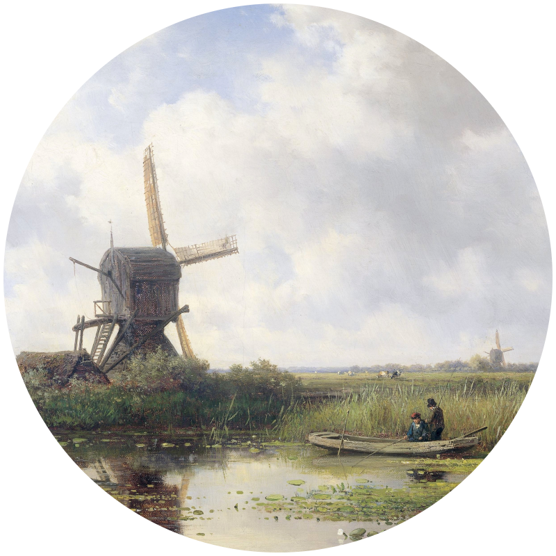 muurcirkel holland molen