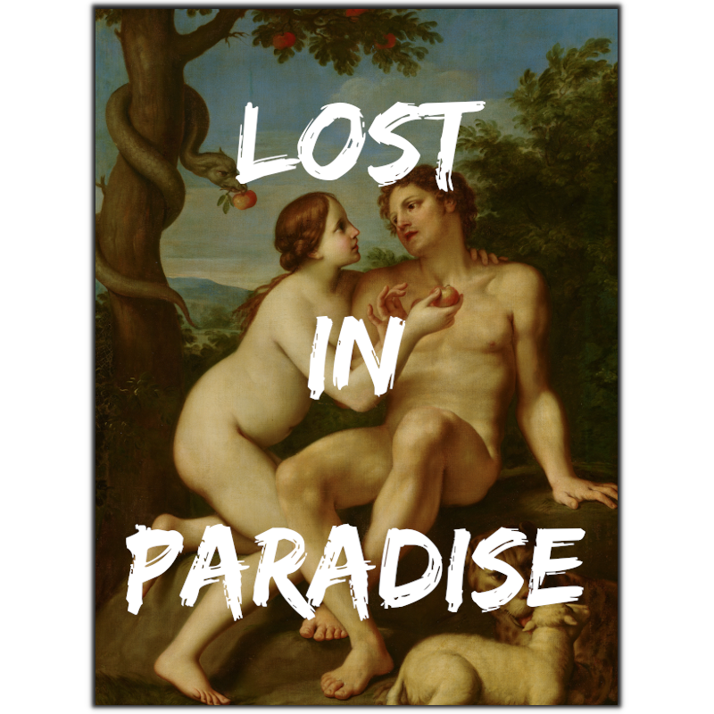 lost in paradise adam en eva oude meester